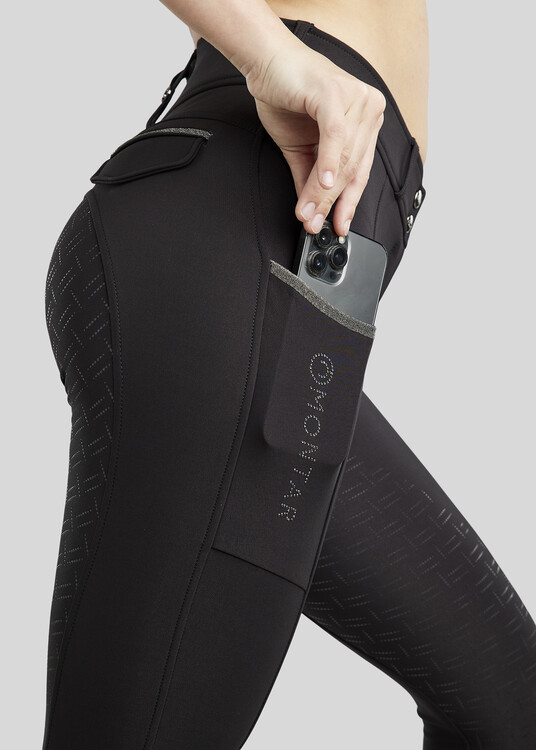 Montar Rijbroek Highwaist MoGloria Caviar Tape FullGrip