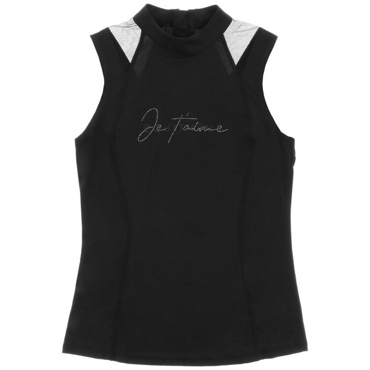 Je t'aime Equitheme Mouwloos poloshirt Alba