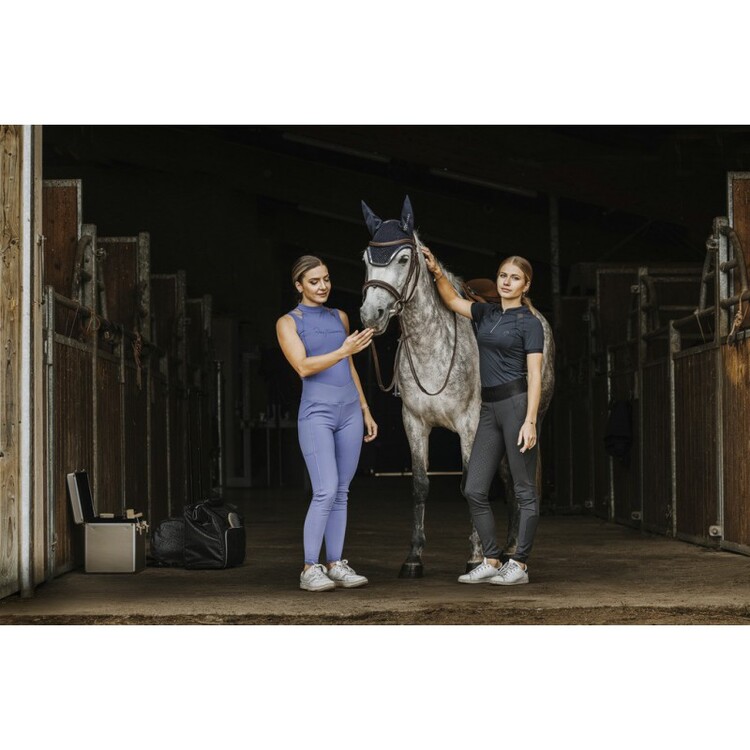 Je t'aime Equitheme Mouwloos poloshirt Alba