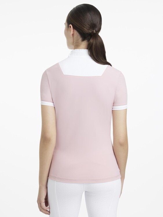 LeMieux Wedstrijdshirt Sophia Pleated Short Sleeve 