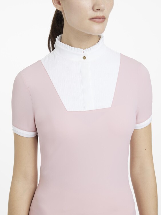 LeMieux Wedstrijdshirt Sophia Pleated Short Sleeve 
