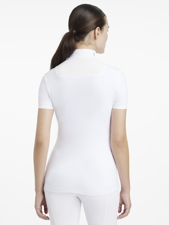 LeMieux Wedstrijdshirt Sophia Pleated Short Sleeve 
