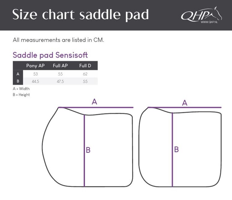 QHP Zadeldek Sensisoft