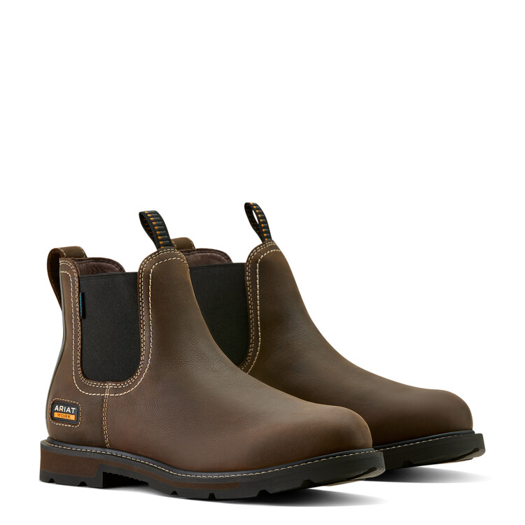 Ariat Heren Groundbreaker Chelsea Waterproof Work Boot