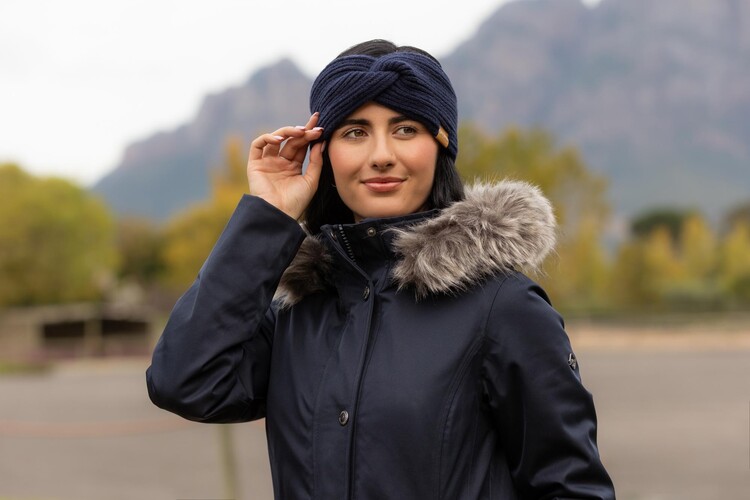 LeMieux Hoofdband Clara Rib Knot