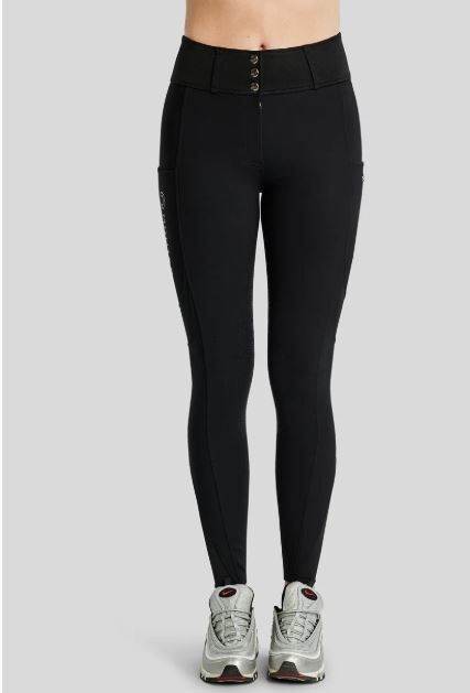 Montar MoAddie Winter Softshell damesrijbroek FullGrip