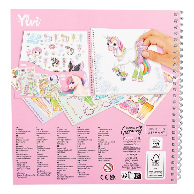 Stickerboek Ylvi Dress Me Up