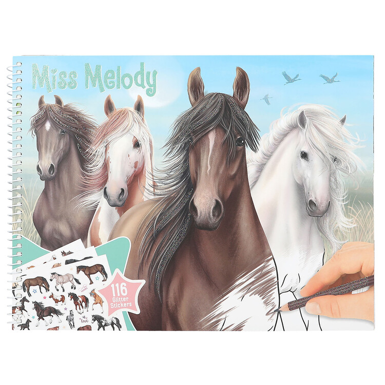 Kleurboek Miss Melody