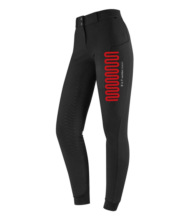 ELT Verwarmde Damesrijbroek Comfort Heat FullGrip