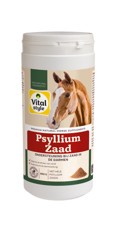 VITALstyle Psylliumzaad 800gr paard