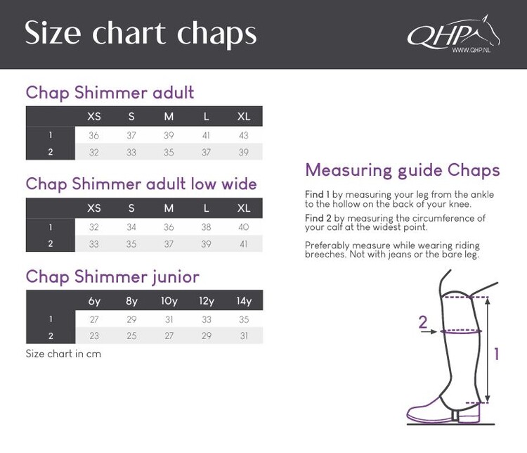 QHP Chap Shimmer Adult