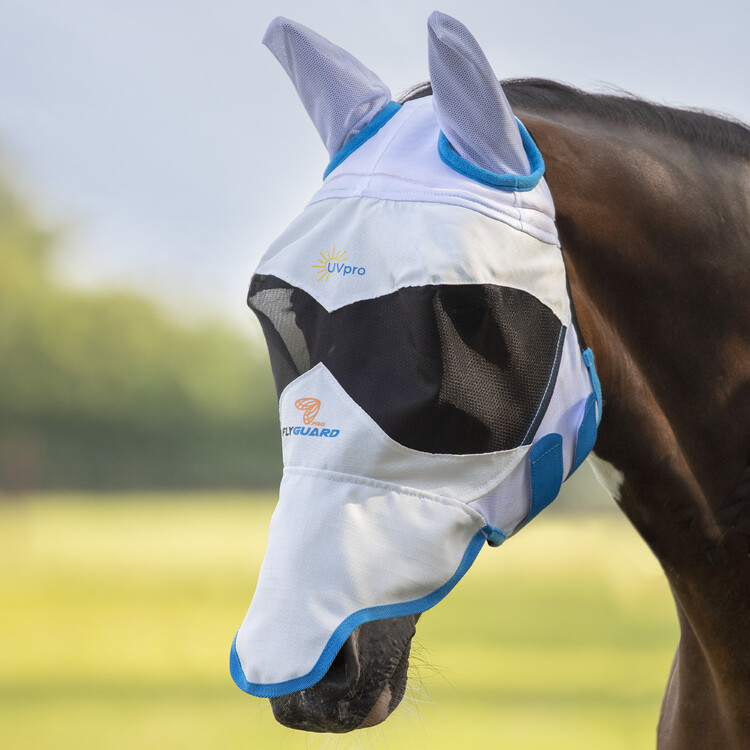 Shires FlyGuard Pro Sun Shade Vliegenmasker
