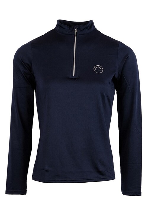 Montar Everly Polo Longsleeve Crystal Logo