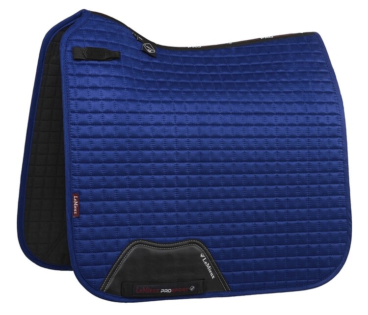 LeMieux Zadeldek Luxery Suede Dressage Square