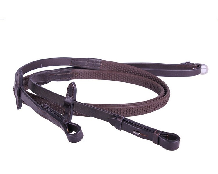 QHP Teugel rubber Soft met blinde sluitingen