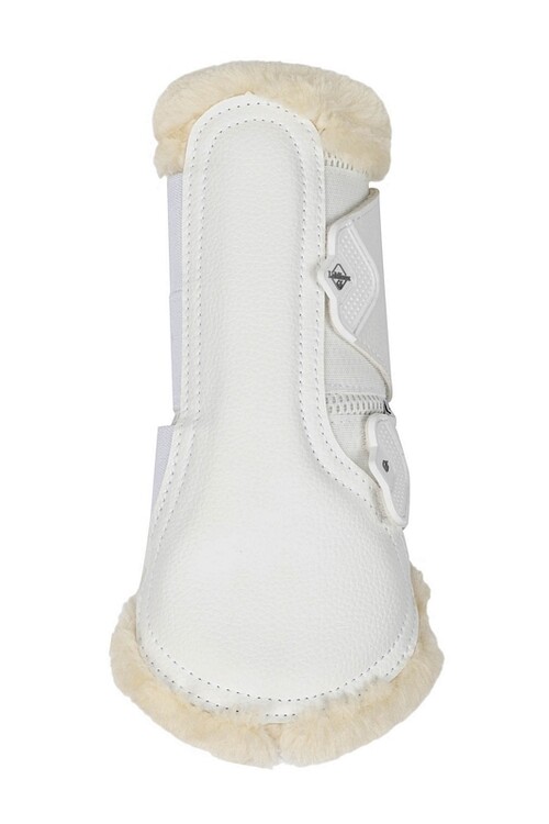 LeMieux Fleece Edge Mesh Brushing Boots