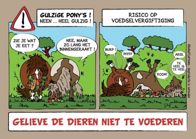 HB Stalplaat - Niet voeren