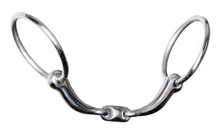 Harry's Horse Watertrens anatomisch dubbelgebroken 14mm