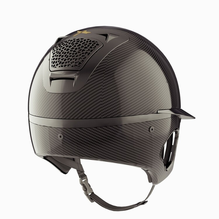 Freejump Veiligheidshelm Voronoi Carbon Temple Protection Glossy