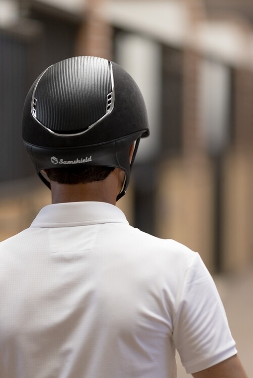 Samshield 2.0 Premium veiligheidscap Leather Top