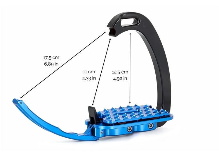 Tech Stirrups Venice Sloped Evo veiligheidsstijgbeugels