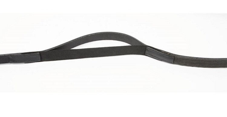 Harry's Horse Lederen Teugels met elastiek + anti-slip
