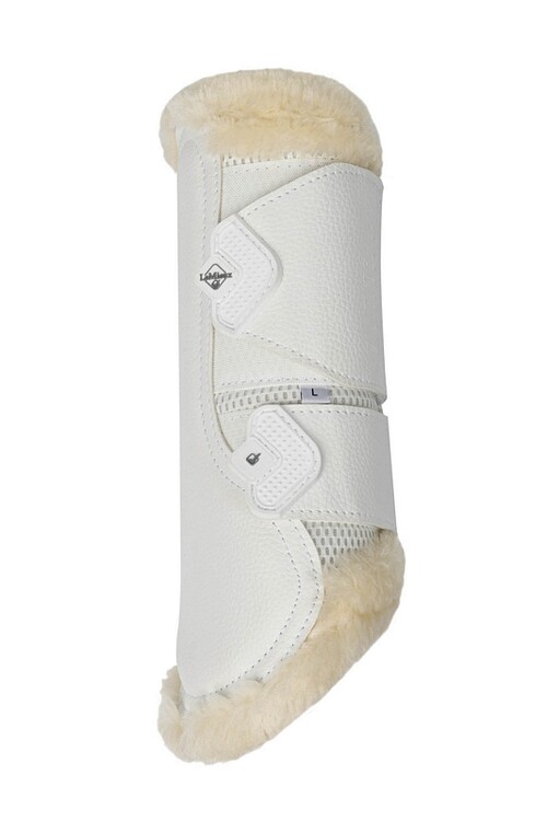 LeMieux Fleece Edge Mesh Brushing Boots