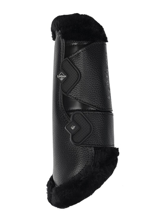 LeMieux Fleece Edge Mesh Brushing Boots