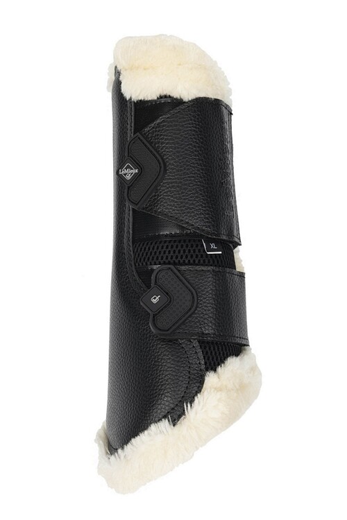 LeMieux Fleece Edge Mesh Brushing Boots