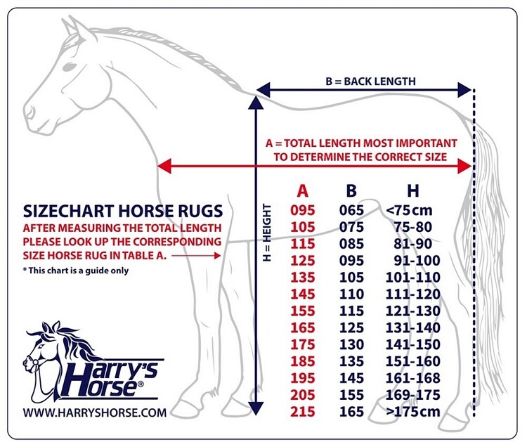 Harry's Horse Stapmolendeken Waterproof 0gr