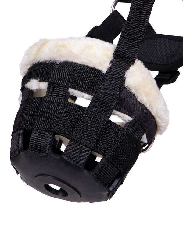 QHP Graasmasker met bont