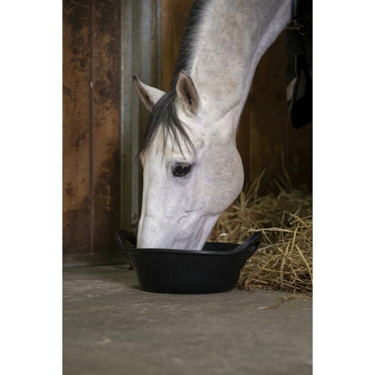 HippoTonic Flexibele voerbak rubber 12L