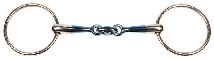 Harry's Horse Watertrens anatomisch dubbelgebroken Sweet Iron 14mm