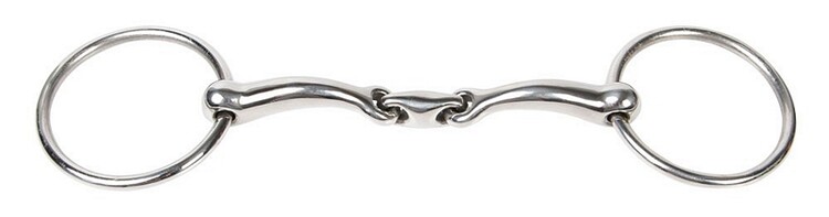 Harry's Horse Watertrens anatomisch dubbelgebroken 14mm