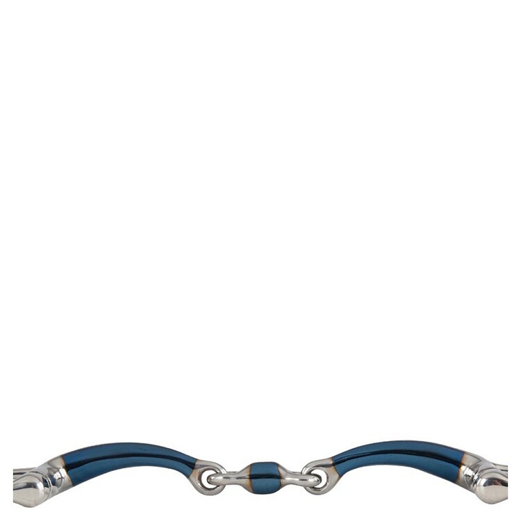BR dubbel gebroken D-Ring Sweet Iron 14 mm