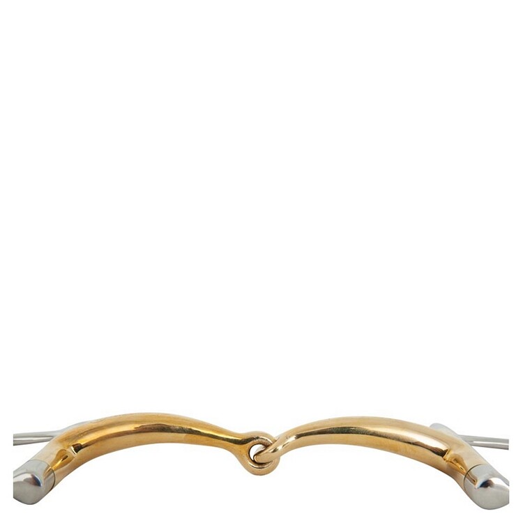BR enkel gebroken D-trens Soft Contact 16 mm