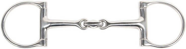 Harry's Horse D-trens dubbelgebroken 14mm