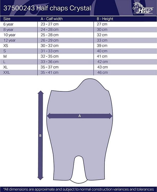 Harry's Horse Mini-chaps Amara Crystal
