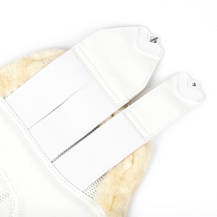 LeMieux Fleece Edge Mesh Brushing Boots