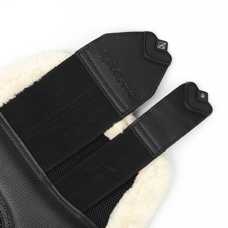 LeMieux Fleece Edge Mesh Brushing Boots