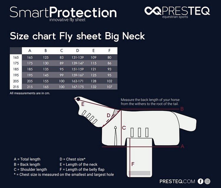 PresTeq Vliegendeken SmartProtection Big Neck