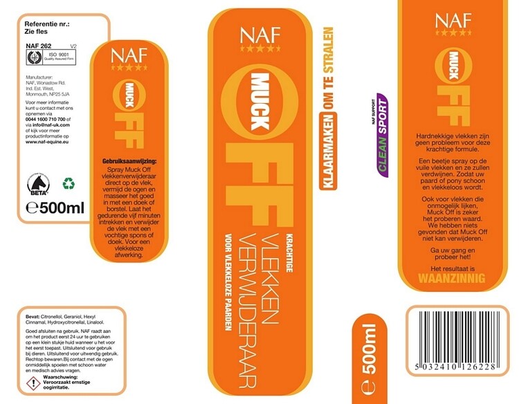 Naf Muck off stain remover 500ml