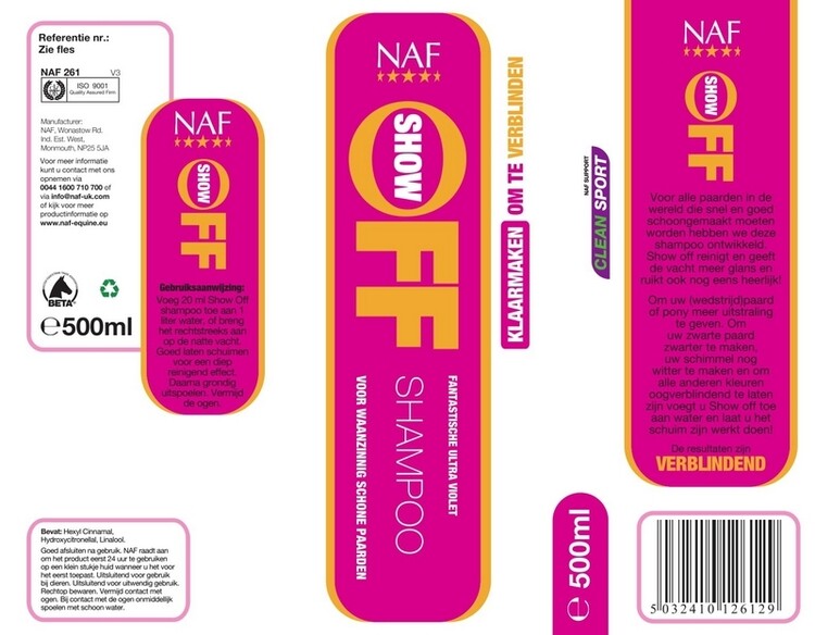 NAF Show Off Shampoo 500ML