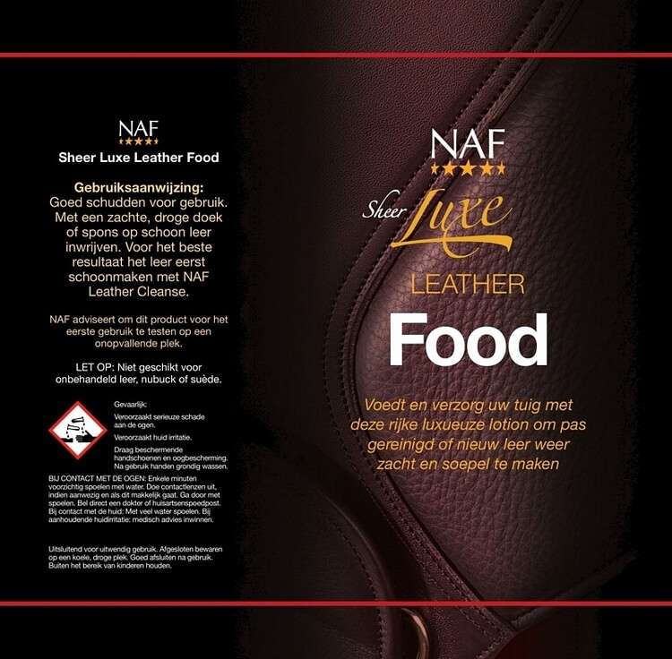 NAF SHEERLUXE Leatherfood 500ml