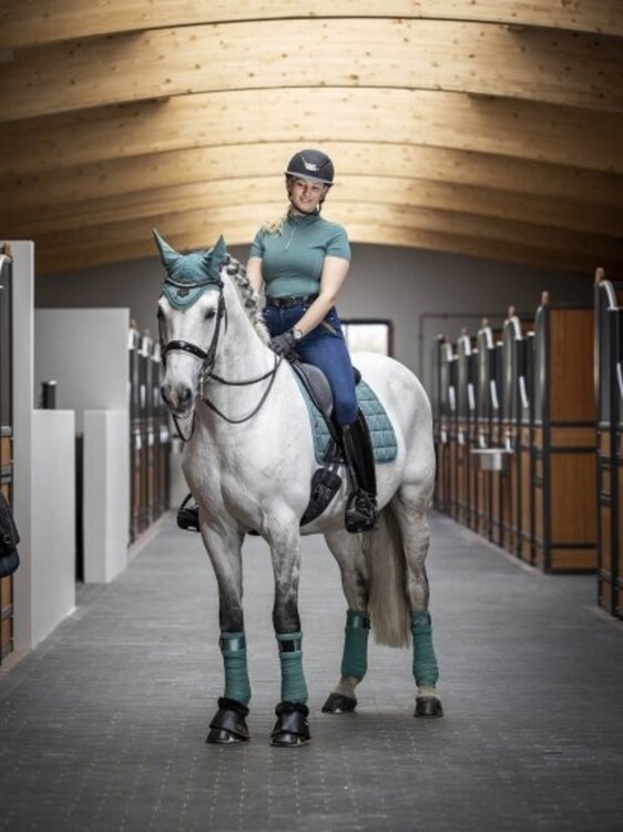 LeMieux Zadeldek Carbon Mesh Dressage