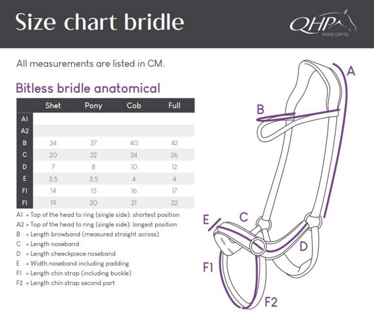 QHP Bitloos hoofdstel Anatomical