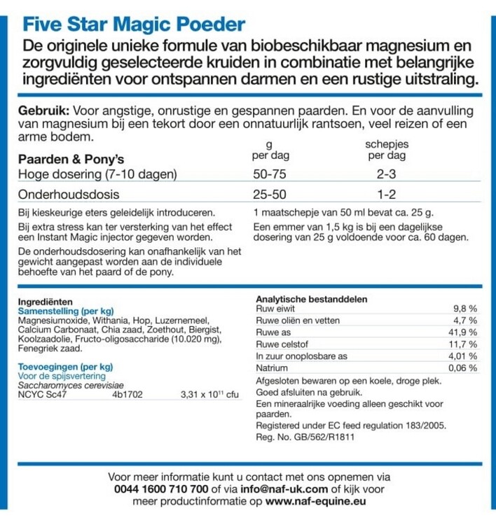 NAF Magic 750g