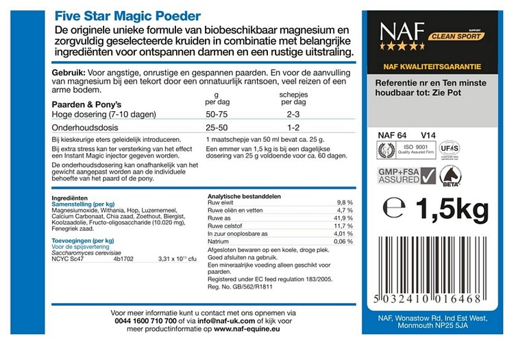 NAF Magic 1.5kg