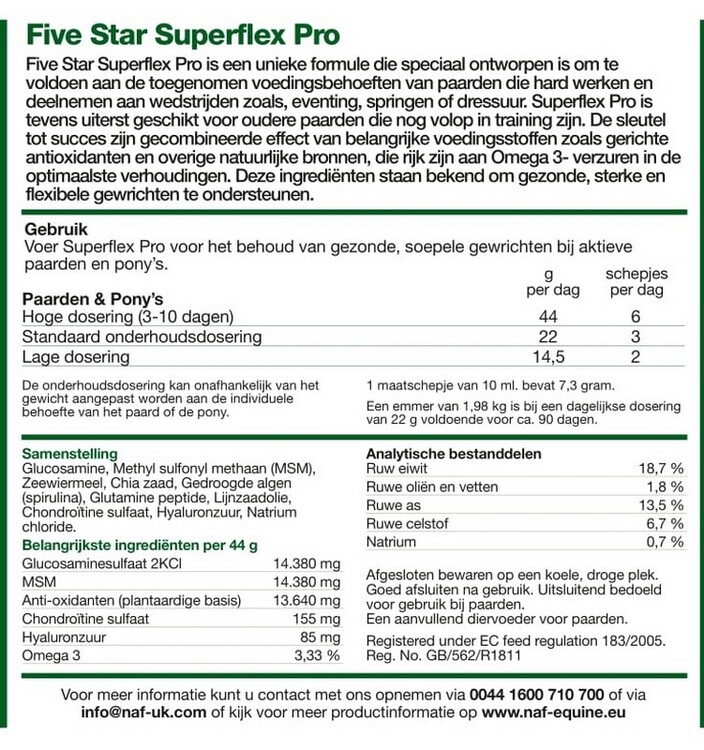 NAF Superflex Pro 2.19kg