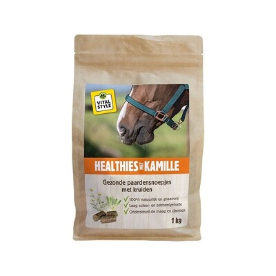 VITALstyle Paardensnoepjes - Healthies met Kamille 1kg